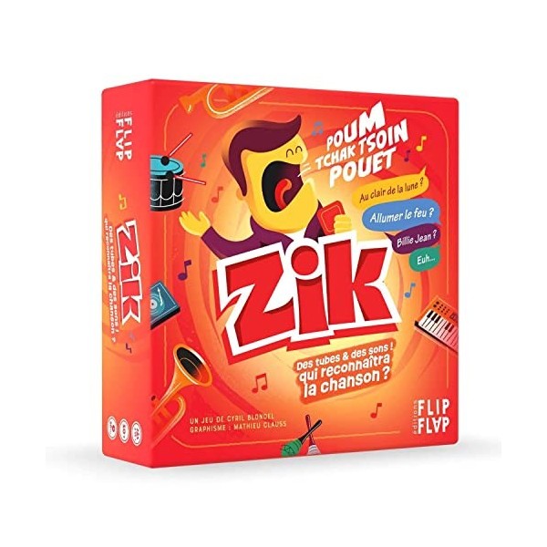 Blackrock Games Zik : Nouvelle édition - Flip Flap FLI013ZI