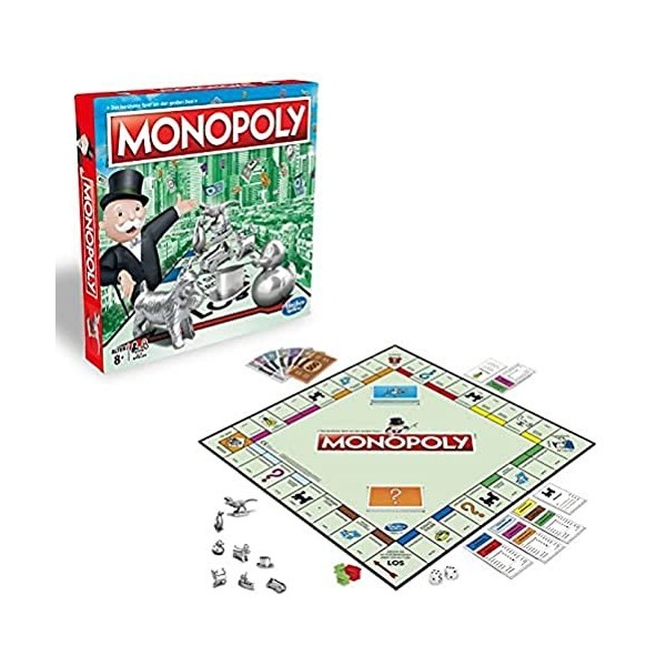 Hasbro Monopoly Jeu de voyage français non garanti Version portugaise multicolore Version portugaise 