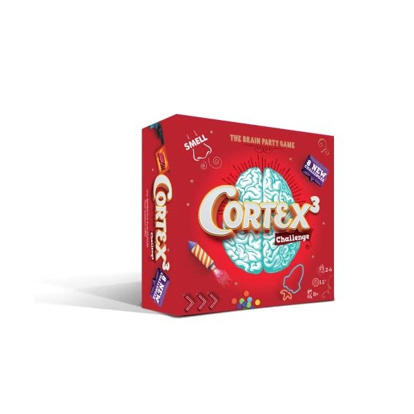 Zygomatic , Cortex Challenge: 3rd Edition, Card Game , Ages 8+ , 2-6 Players , 15 Minutes Playing Time