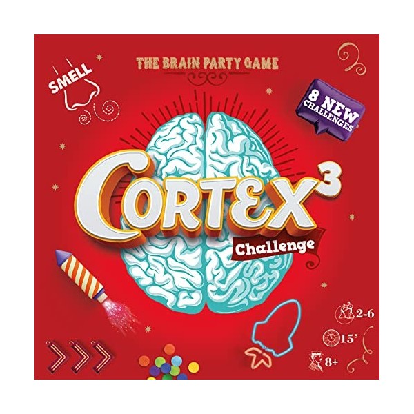 Zygomatic , Cortex Challenge: 3rd Edition, Card Game , Ages 8+ , 2-6 Players , 15 Minutes Playing Time