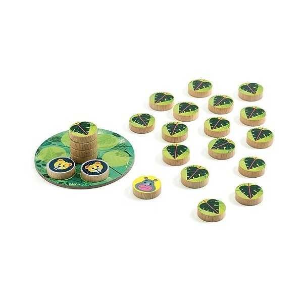 DJECO- Juego Oscar & Max Jeux dhabileté, 38575, Multicolore