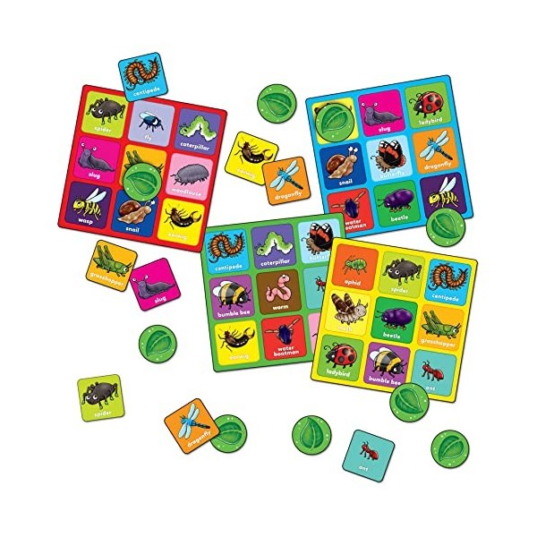 Orchard Toys La Tombola dei Piccolo Insectes Jeu éducatif pour enfants de 3 à 6 ans