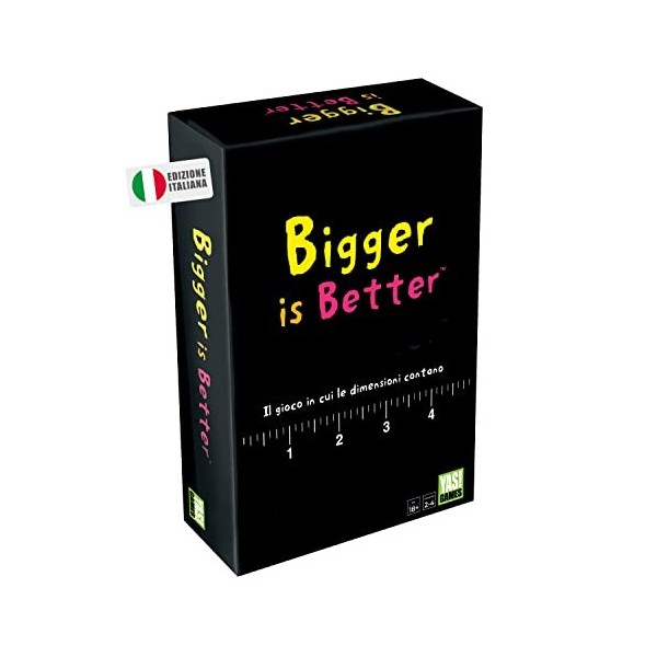 Rocco Giocattoli Yas Games Bigger is Better Le Seul en Italien