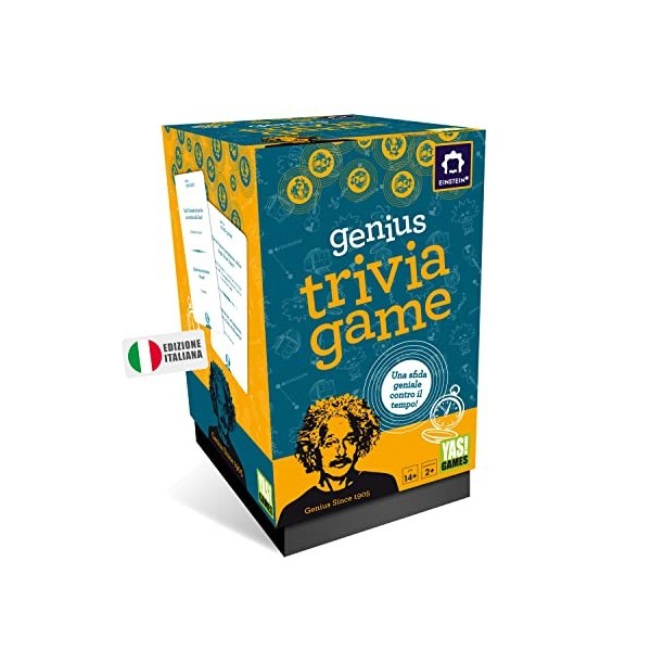 Einstein Genius Trivia Game - Yas Games - Le Seul en Italien