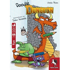 Pegasus Spiele 51846G Doodle Dungeon édition Allemande 