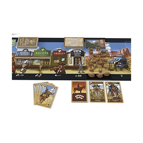 Matagot Dice Town Cowboy Jeux de Plateau, Édition Française