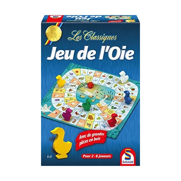 Schmidt - 88112 - Jeu de Plateau - Classic Line - Jeu de LOie