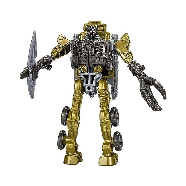 Transformers- Scourge Léveil des bêtes-Figurine Beast Alliance Battle Changers de Bumblebee 11,4 cm-A partir de 6 Ans, F4610