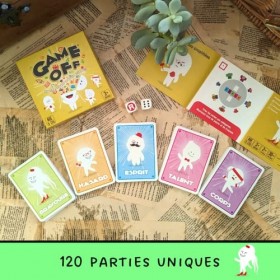Game Off - Un Championnat de Duels Acharnés | Jeu de société | Jeu dambiance | A partir de 5 Ans | 3+ Joueurs | 15+ Min | Je
