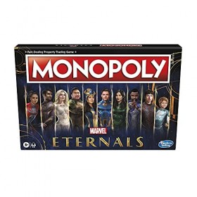 Monopoly&nbsp;: édition Marvel Studios Eternals, Jeu de Plateau pour Les Fans de Marvel, Jeu pour Enfants, à partir de 8&nbsp;Ans