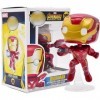 OBLRXM Figurine Iron-Man, Figurine daction Iron-Man 10 CM Avengers Iron-Man Figure, Avengers Series Jouet de Collection pour