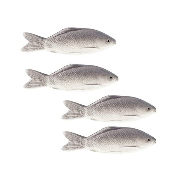 TOYANDONA 4 pièces Simulé poisson plastique jouet poisson artificiel modèle