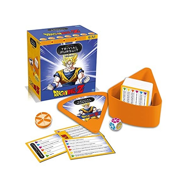 Winning Moves - Trivial Pursuit Bitesize - Dragon Ball Z - Jeu de société - 12+ années - Ed. Italien