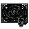 CREATCABIN Kitty Wood Spirit Board Cat Pendule Board Planches Ouija Parlantes en Bois avec Planchette Dowsing Divination Kit 