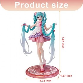 IFHDO Hatsune Miku Figure Jouets Hatsune Miku Anime Action Figurine Modèle de Figurine Table Bureau Décoration Anniversaire C