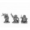 Pechetruite 3 x Deep GNOME Warriors - Reaper Bones Figurine pour Jeux de Roles Plateau - 44060