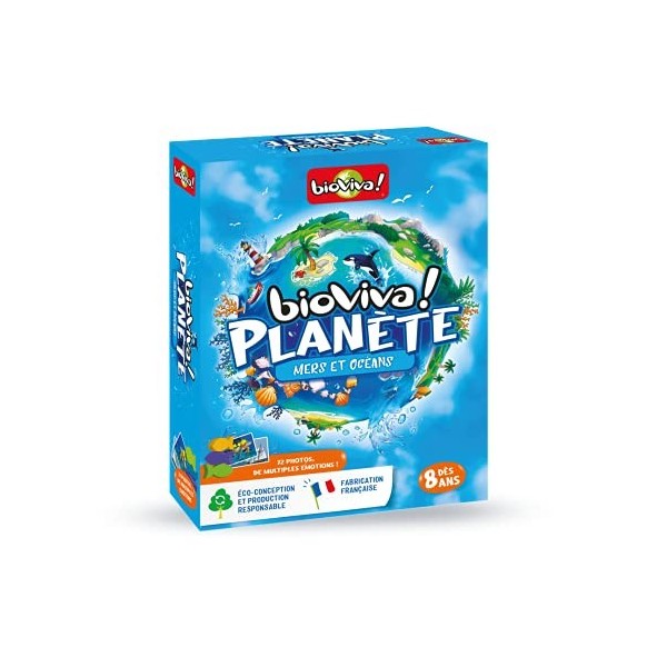 BIOVIVA - Planète - Mers et océans - Jeu de société ludique dès 8 ans - 201025