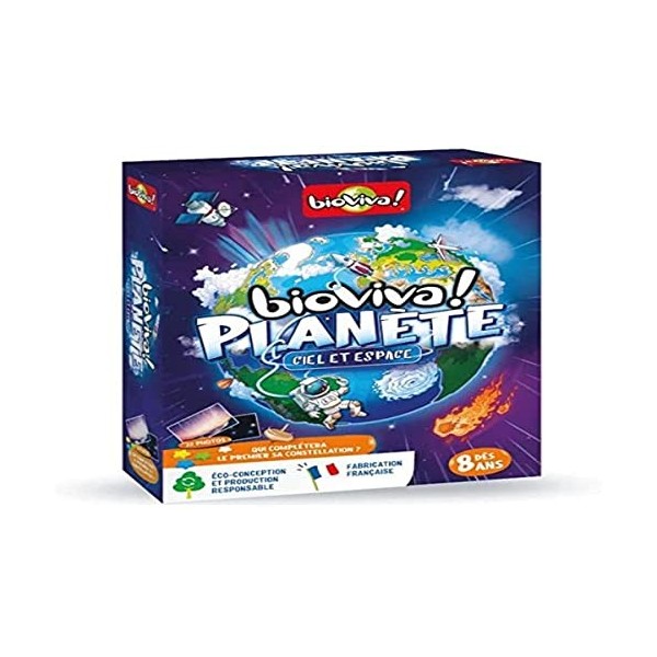 BIOVIVA - Planète - Mers et océans - Jeu de société ludique dès 8 ans - 201025