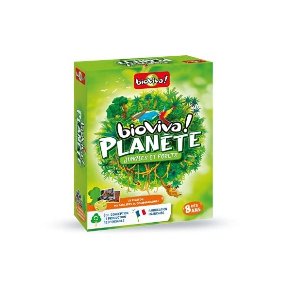 BIOVIVA - Planète - Mers et océans - Jeu de société ludique dès 8 ans - 201025