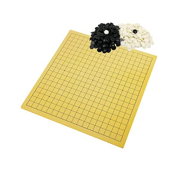 Bexdug Plateau déchecs - Jouet éducatif de Plateau de Jeu Chinois en Bois Durable - Tapis de Jeu déchecs de Table Cadeau po