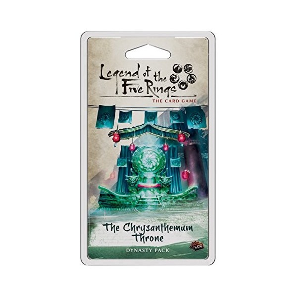 Fantasy Flight Games- The Chrysanthemum Throne Expansion Pack : L5R LCG, FFGL5C05, Multicolore