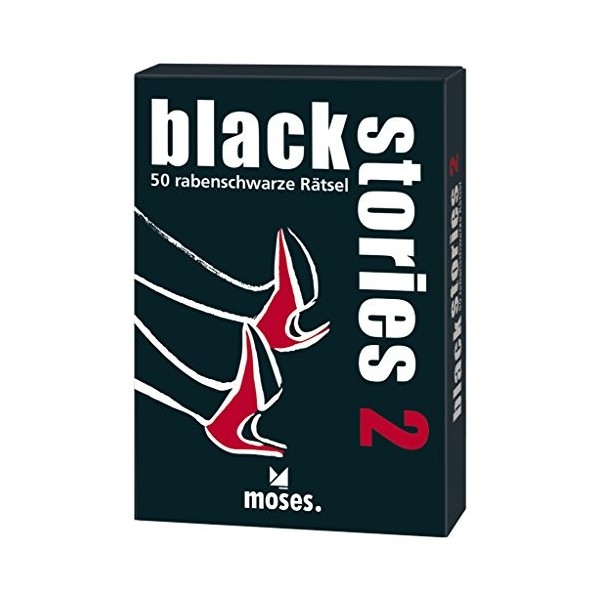 Moses Verlag - 270 - Jeu de réflexion "Black Stories 2"