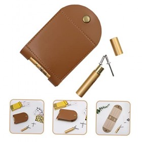 Toyvian Sac De Jeu en Cuir Support De Pont en Cuir Support De Jeu en Cuir PU Tableau De Bord en Cuir Cribbage Board Poker Sco