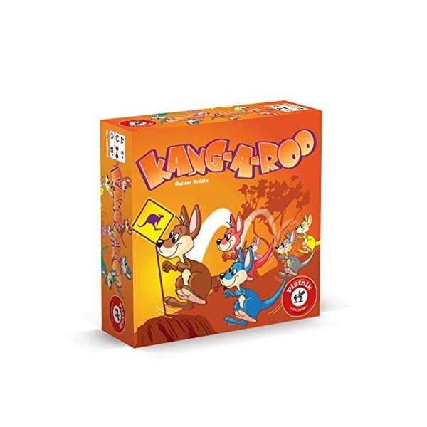Jeu De Cartes Kang-a-roo Piatnik - Pour 3 à 6 Joueurs, à Partir De 4 Ans, Durée 10 Min