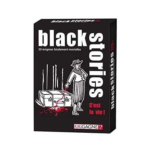 IELLO Jeu de société Black Stories Cest la Vie