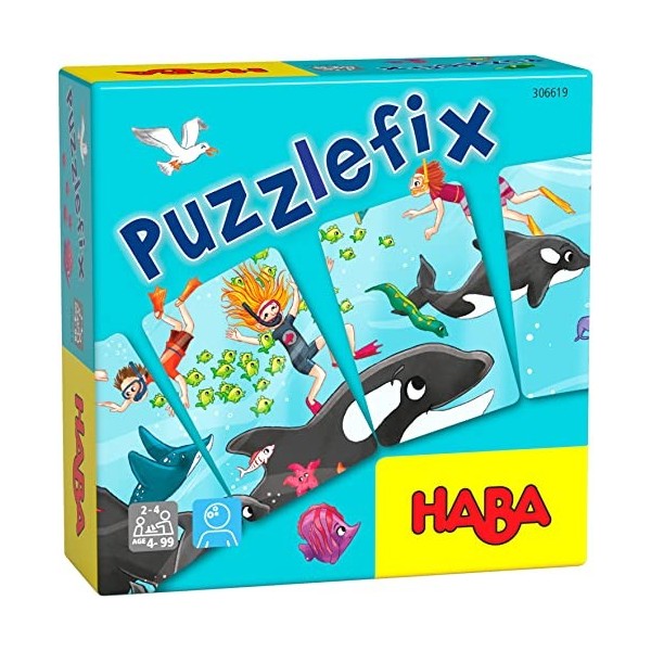 HABA 306619 – Puzzle fix, jeu de souvenirs à partir de 4 ans