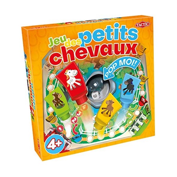 Tactic-Les Petits Chevaux, 55867, Multicolore