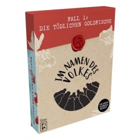 Asmodee-Au nom du Peuple – Cas 1 : Les Poissons Rouges mortels Jeu, BLAD0017, Multicolore, coloré