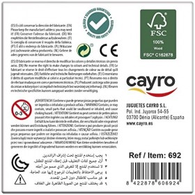 Cayro - Fleur - + 6 Ans - Amusez-Vous Entre Amis - Jeu de société pour Enfants et Adultes - Soyez Le Premier à séparer Les pi