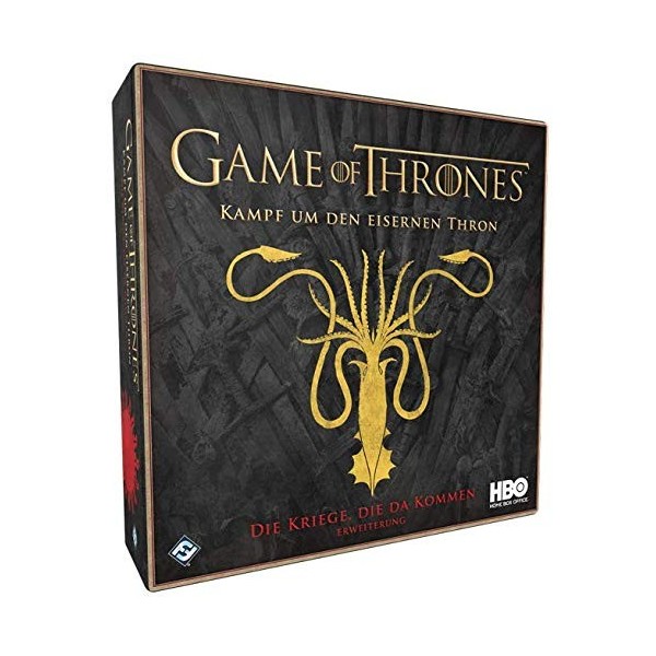 Fantasy Flight Games FFGD0124 Game of HBO : Combat pour Le trône de Fer Les Guerres Qui Viennent là, Extension