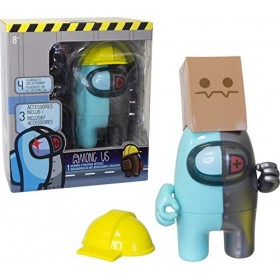 Among Us - 1 Figurine Articulée 11,5 Cm 2 - Personnages de Jeux Vidéos - Dès 8 Ans - Lansay