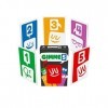 GIMME 5 Jeu de cartes familial pour jeunes enfants – Tout le monde peut jouer, tout le monde peut gagner.