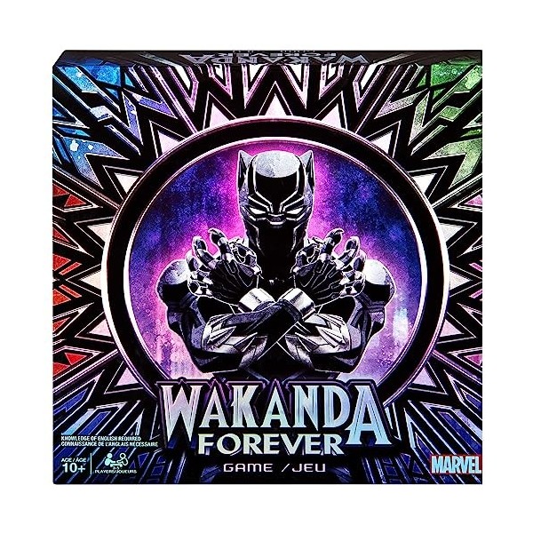 MARVEL Wakanda Forever Black Panther Jeu de d s
