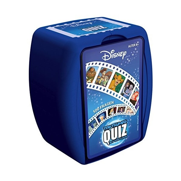 Winning Moves - Jeu de Cartes Quiz thème Disney