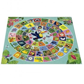 AUZOU- Jeu de loie, dans la Jungle, XOU-3896167, Multicolore