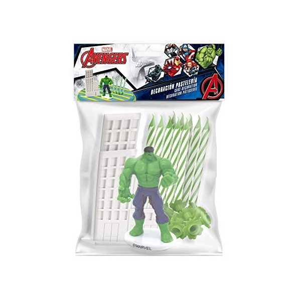 Figurine Hulk | Anniversaire Hulk Enfant - Gateau Super Heros