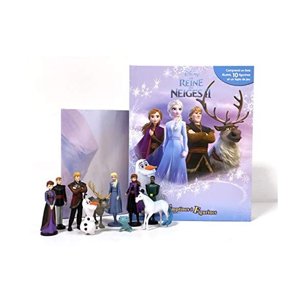 Phidal 2 perles et figurines Disney La Reine des Neiges La Reine des Neiges, multicolores 2019 édition française 