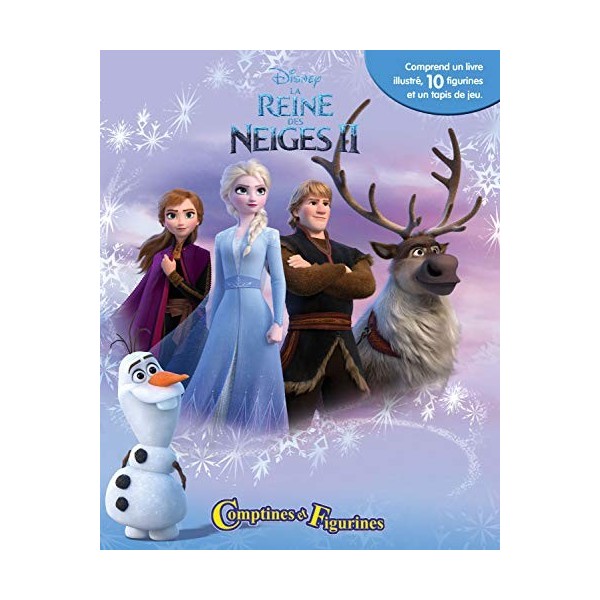 Phidal 2 perles et figurines Disney La Reine des Neiges La Reine des Neiges, multicolores 2019 édition française 