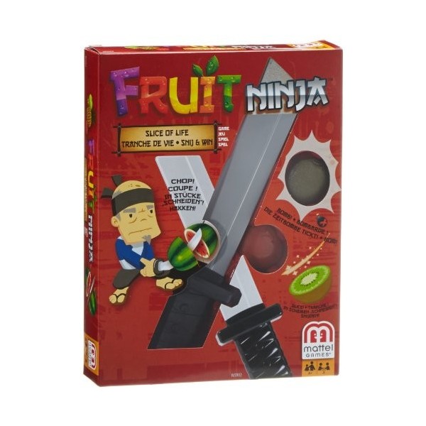 Mattel Games Fruit Ninja Jeu Slice of Life