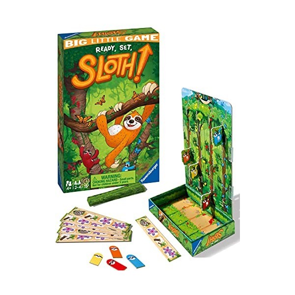 Ravensburger Jeu de Voyage Ready Steady Paresseux pour Enfants à partir de 4 Ans