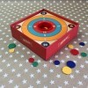 D.A.Y. Republic Tiddlywinks Jeu de table traditionnel Famille rétro Compétence Tiddly Winks Nostalgique Jeu de société 2 à 4 