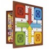 Fournier 521111 Parchis et Oca Plateau de Jeu Multicolore 33 x 33 cm