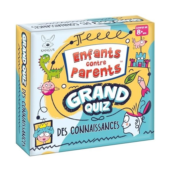 Jeu de Plateau Quiz Jeu Éducatif Familial Jeux de Société pour