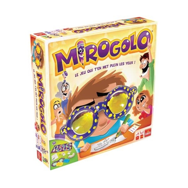 Mirogolo - Jeux de Société pour Enfants dès 7 Ans - Faites Deviner en Equipe vos Dessins Fous - Le Jeu Amusant Qui Ten Met P