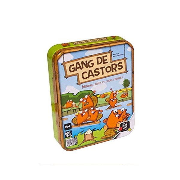 Gigamic - AMGANG - Jeu de Carte - Gang de Castors