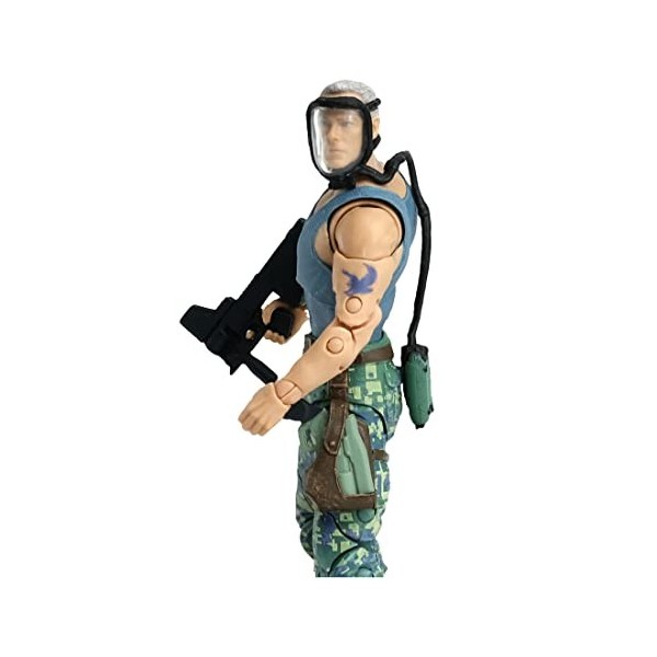 Disney Avatar - Figurine McFarlane 12cm - Colonel Miles Quaritch - Figurine Officielle Issue du Film Avatar réalisé par James